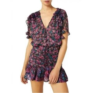 Misa Los Angeles Women's‎ Anessa Dress In Electric Daisy Sz XS NWOT